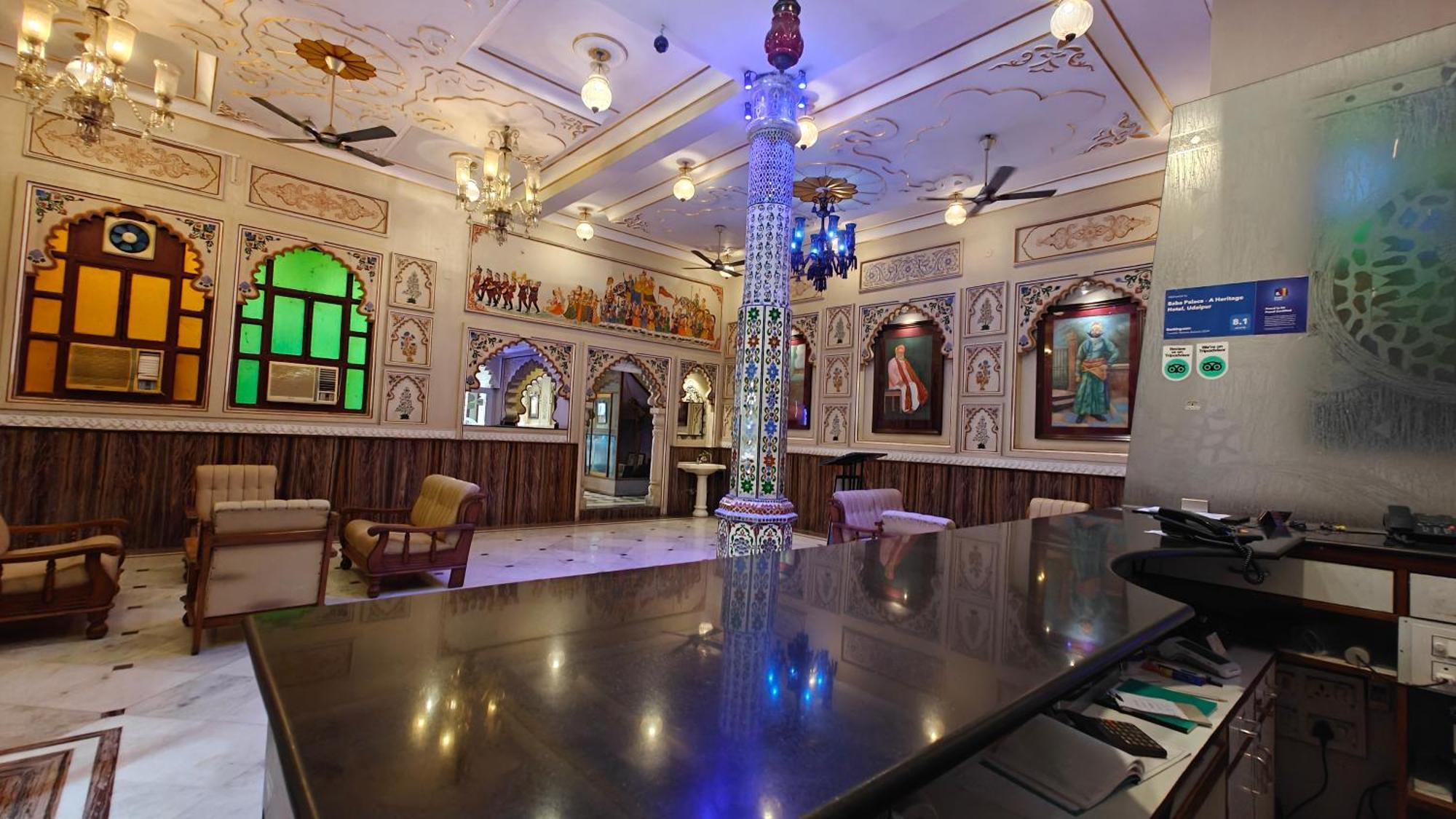 Baba Palace - A Heritage Hotel, Udaipur Buitenkant foto